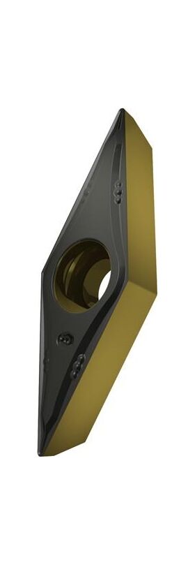 Drehwendeschneidplatte ISO VCMT 160404E-FM:T9415 D. 4,4mm MT-CVD beschichtet - VPE: 10