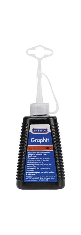 Graphit 50g Spritzkännchen PRESSOL - VPE: 10