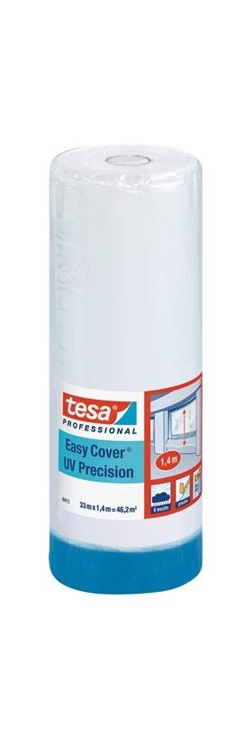 Folienband Easy Cover® 4411 UV Präzision Plus L.33m B.1400mm Rl.TESA