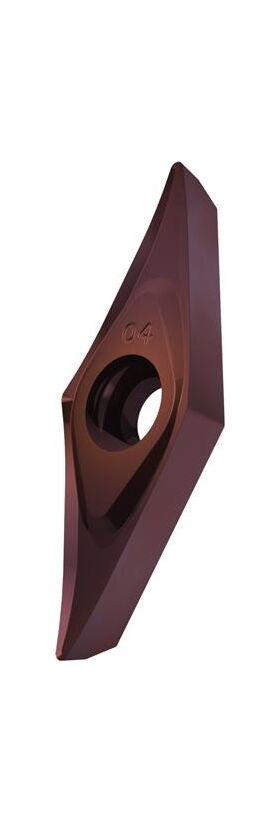 Drehwendeschneidplatte ISO VCGT 130304E-SF3:T8415 D.3,4mm PVD beschichtet - VPE: 10