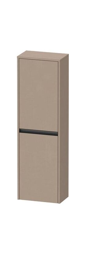Duravit Halbhochschrank Ketho.2 400x1320x240mm Türanschlag links leinen