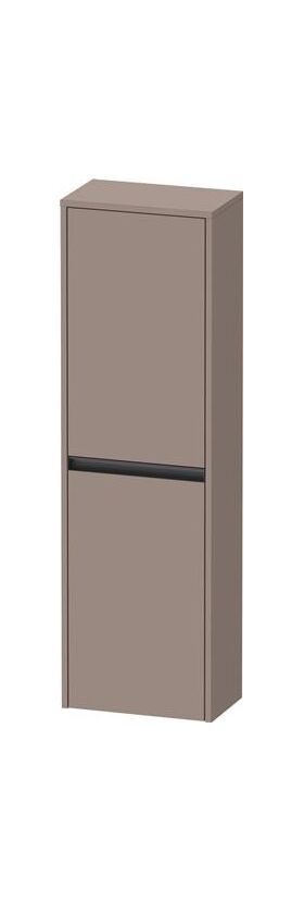 Duravit Halbhochschrank Ketho.2 400x1320x240mm TA rechts nussbaum dunkel