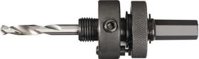 Aufnahmeschaft 6-KT 11,0mm m.Zentrierbohrer Lochsägen 32-152mm TECWERK