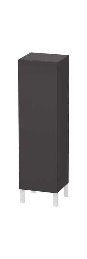 Duravit Halbhochschrank L-CUBE 400x363x1320mm A re graphit supermatt