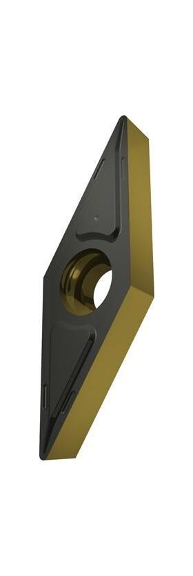 Drehwendeschneidplatte ISO VCGT 130304E-FF2:T9415 D. 3,4mm MT-CVD beschichtet - VPE: 10