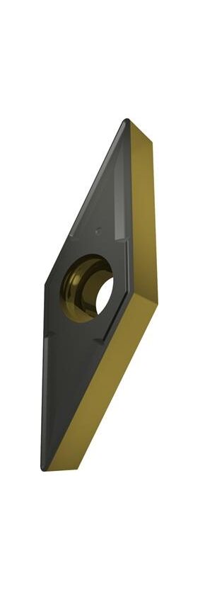 Drehwendeschneidplatte ISO VCGT 130304E-NF2:T9415 D. 3,4mm MT-CVD beschichtet - VPE: 10