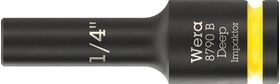 Steckschlüsseleinsatz 8790 B Impaktor Deep 3/8 Zoll 1/4 Zoll L.63mm WERA