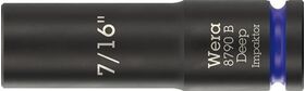 Steckschlüsseleinsatz 8790 B Impaktor Deep 3/8 Zoll 7/16 Zoll L.63mm WERA