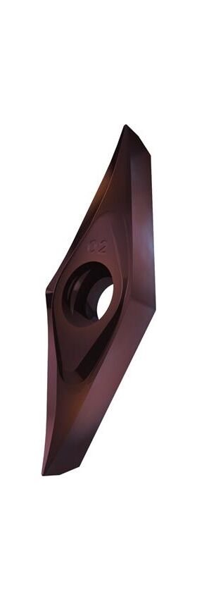 Drehwendeschneidplatte ISO VCGT 130302E-SF3:T8415 D.3,4mm PVD beschichtet - VPE: 10