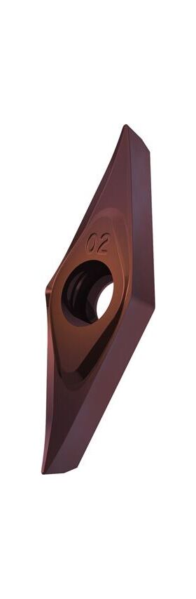 Drehwendeschneidplatte ISO VCGT 110204E-SF3:T8415 D.2,8mm PVD beschichtet - VPE: 10