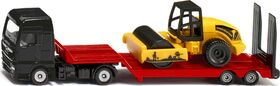 SIKU MAN Lkw mit Straßenwalze