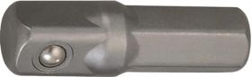 Adapter Antriebs-6-KT.1/4 Zoll Abtriebs-4-KT.1/4 Zoll L.25mm TECWERK