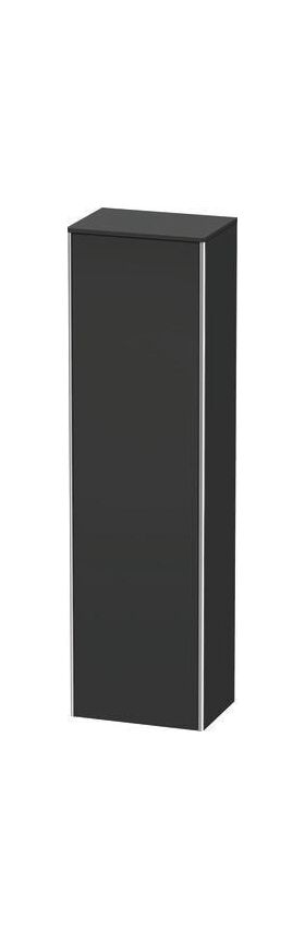 Duravit Hochschrank XSQUARE 1760x500x356mm Türansch re gra supermatt
