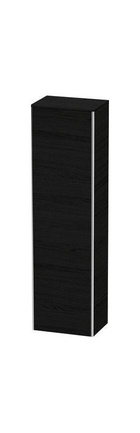 Duravit Hochschrank XSQUARE 1760x500x356mm Türansch li eiche schwarz