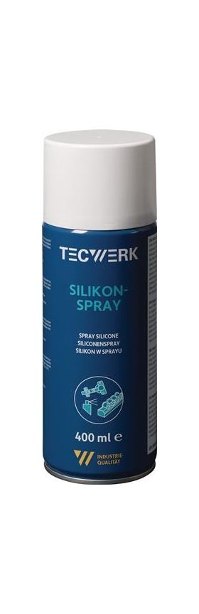 Silikonspray farblos 400ml Spraydose TECWERK