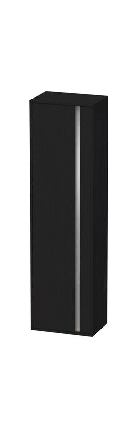 Duravit Hochschrank KETHO 360x500x1800mm Ans links eiche schwarz