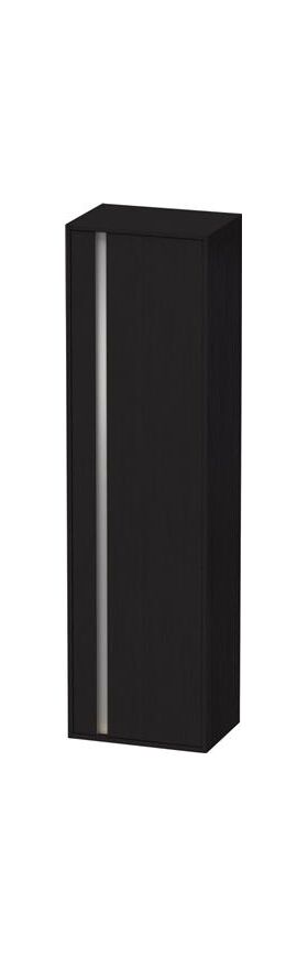 Duravit Hochschrank KETHO 360x500x1800mm Ans rechts eiche schwarz