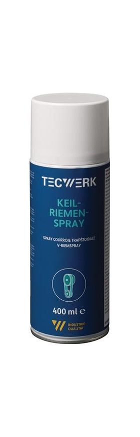 Keilriemenspray hellgelb 400ml Spraydose TECWERK