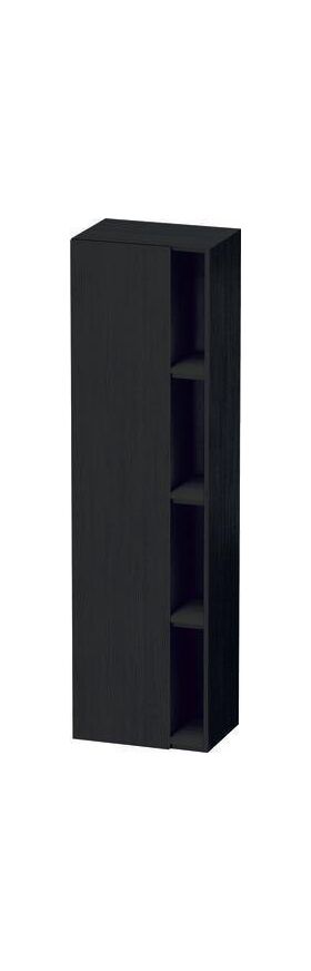 Duravit Hochschrank DURASTYLE 360x500x1800mm Ans links eiche schwarz