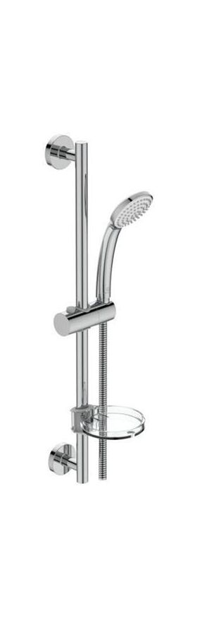 IDS Brausekombination IDEALRAIN S1 1-Fkt.-Handbrause d= 80mm 600mm chrom IDEAL STANDARD