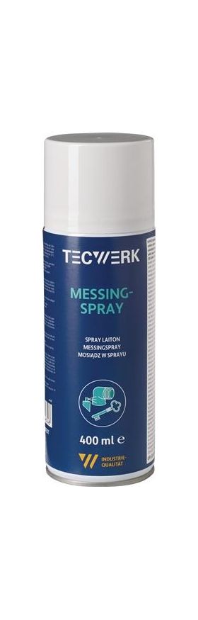 Messingspray 400ml Spraydose TECWERK