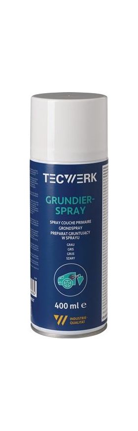 Grundierspray dunkelgrau 400ml Spraydose TECWERK