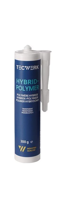 1K-Hybrid-Polymer transp.300g Kartusche TECWERK