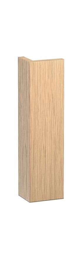 Duravit Korpusblende L-CUBE f Korpustiefe 477mm / 547mm Ei gebürstet