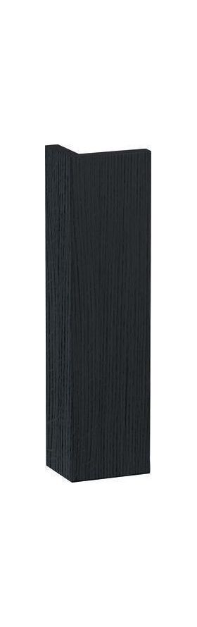 Duravit Korpusblende DURASTYLE f Korpustiefe 478mm / 548mm Ei schwarz