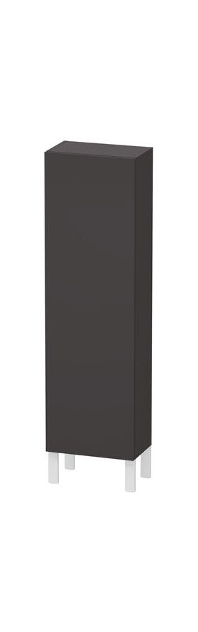 Duravit Halbhochschrank L-CUBE 400x243x1320mm A re graphit supermatt