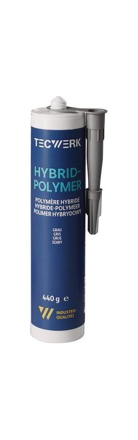 1K-Hybrid-Polymer grau 440g Kartusche TECWERK
