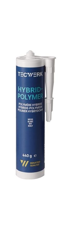 1K-Hybrid-Polymer weiß 440g Kartusche TECWERK