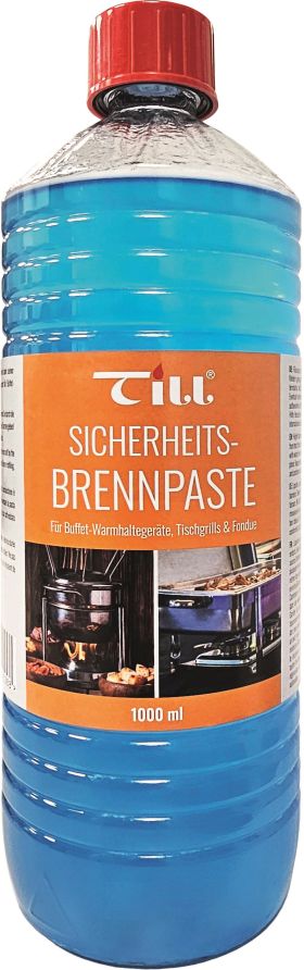 TILL-ZÜNDFIX Sicherheits-Brennpaste 1000ml - VPE: 12
