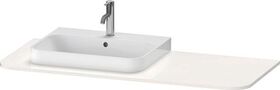 Duravit Konsolenplatte HAPPY D.2 PLUS 16x1300x550mmm m 1 Auss re we hochglanz