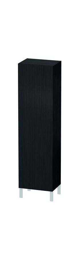 Duravit Hochschrank L-CUBE 500x363x1760mm A rechts eiche schwarz
