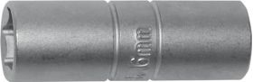 Steckschlüsseleinsatz f.Zündkerzen 1/2 Zoll SW 16mm 6KT L.TECWERK