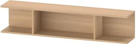 Duravit Regalelement Ketho.2 800x170x150mm hori. 3 Fächer eiche natur