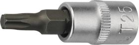 Steckschlüsseleinsatz 1/4 Zoll TX T20 L.32mm TECWERK
