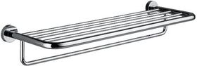 Emco Handtuchablage RONDO 2 600mm, mit Badetuchhalter chrom EMCO