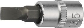 Steckschlüsseleinsatz 1/4 Zoll Schlitz 5,5mm L.32mm TECWERK