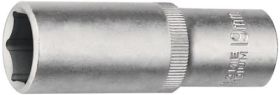 Steckschlüsseleinsatz 1/2 Zoll 6-kant SW 17mm L.77mm TECWERK