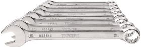 Ringmaulschlüsselsatz 12-tlg.SW 10-32mm Form A CV-Stahl TECWERK