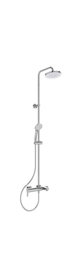 IDS Duschsystem CERAFINE O mit Badearmatur Chrom IDEAL STANDARD