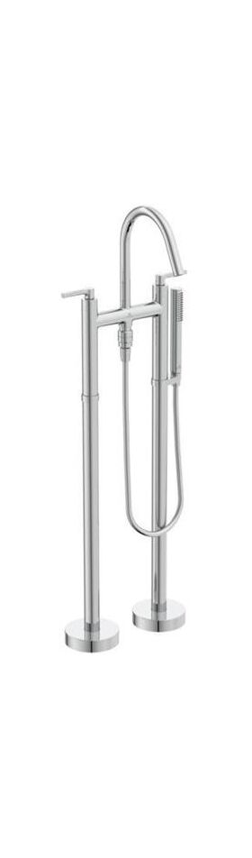 IDS Zweißriff-Wannenarmatur JOY NEO freistehend, Hebelgriffe chrom IDEAL STANDARD