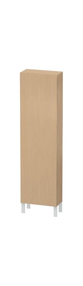 Duravit Hochschrank L-CUBE 500x243x1760mm A links eiche natur