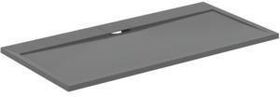IDS Brausewanne Ultra Flat S i. life 1600x800x30mm Quarzgrau IDEAL STANDARD