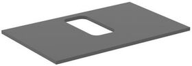 IDS Waschtischplatte i.life B mitt Auss f Wand-WT 802x507x18mm qua ma IDEAL STANDARD