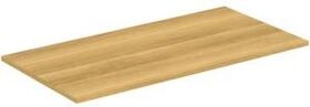 IDS Waschtischplatte i.life B o Ausschnitt 1002x506x18mm Eiche Natur IDEAL STANDARD