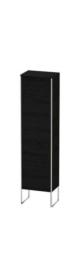 Duravit Hochschrank XSQUARE 2001x500x356mm Türansch li eiche schwarz