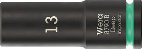 Steckschlüsseleinsatz 8790 B Impaktor Deep 3/8 Zoll 13mm L.63mm WERA